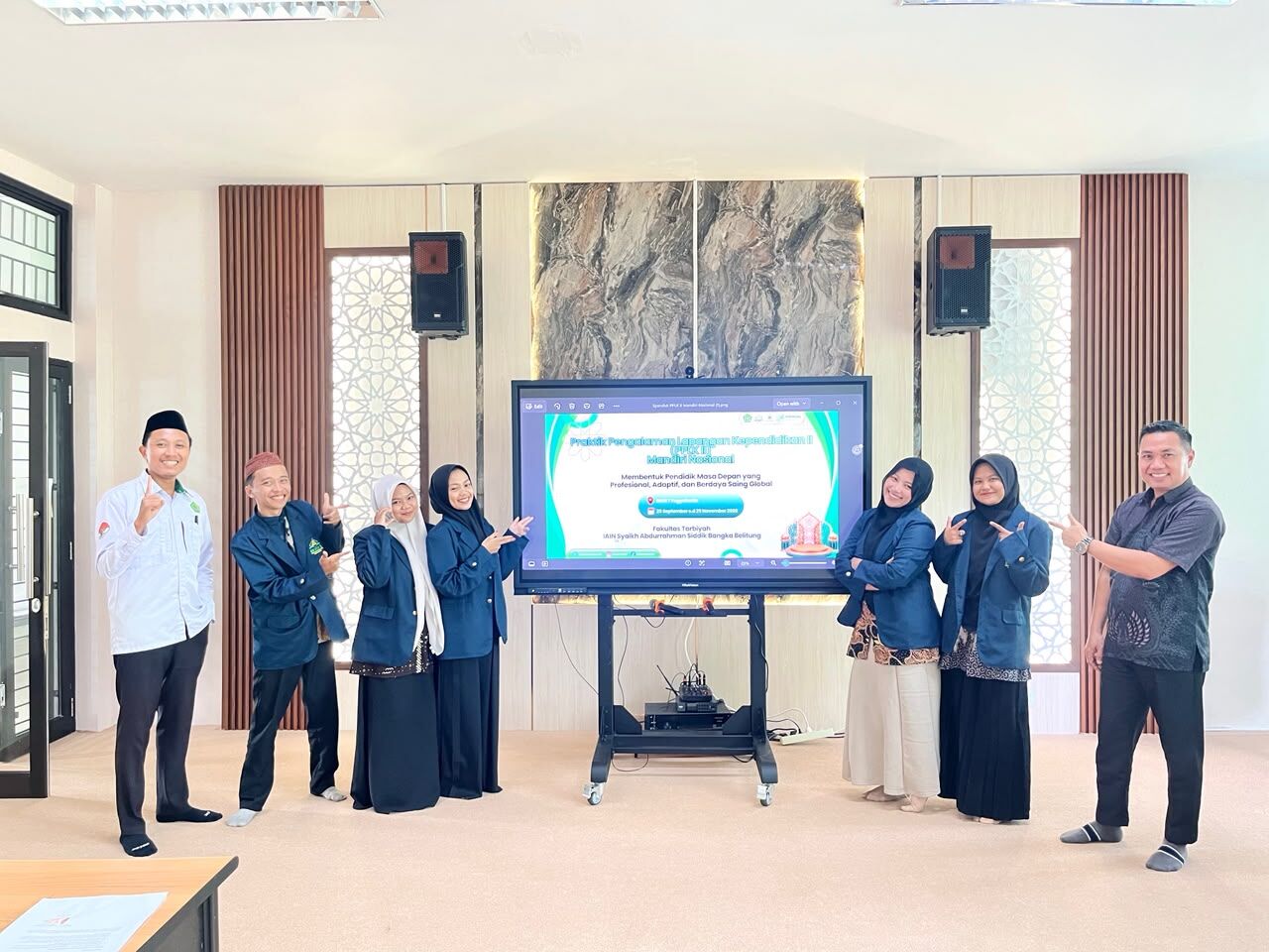 Pelepasan PPLK Mandiri Nasional, Tiga Mahasiswa PAI IAIN SAS Bangka Belitung Ikuti PPLK di MAN 1 Yogyakarta